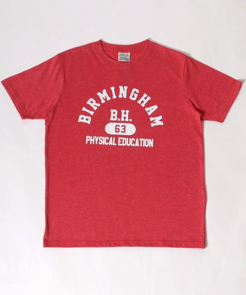 MARUKAWA（マルカワ）の「カレッジロゴ プリント 半袖Ｔシャツ（Tシャツ/カットソー・メンズ・ホワイト系その他/ブルー系その他/杢グレー/レッド系その他/ブルー系その他2/グリーン系その他/レッド系その他2/ブルー系その他3・M/L/LL）」の19枚目の写真