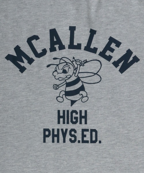 MARUKAWA（マルカワ）の「カレッジロゴ プリント 半袖Ｔシャツ（Tシャツ/カットソー・メンズ・ホワイト系その他/ブルー系その他/杢グレー/レッド系その他/ブルー系その他2/グリーン系その他/レッド系その他2/ブルー系その他3・M/L/LL）」の13枚目の写真