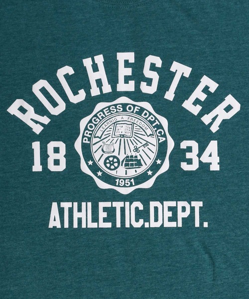 MARUKAWA（マルカワ）の「カレッジロゴ プリント 半袖Ｔシャツ（Tシャツ/カットソー・メンズ・ホワイト系その他/ブルー系その他/杢グレー/レッド系その他/ブルー系その他2/グリーン系その他/レッド系その他2/ブルー系その他3・M/L/LL）」の12枚目の写真