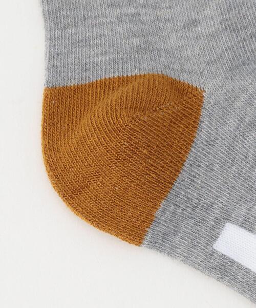 coen（コーエン）の「コーエンベアワンポイント刺繍ソックス（ソックス/靴下・キッズ・その他1・FREE）」の4枚目の写真