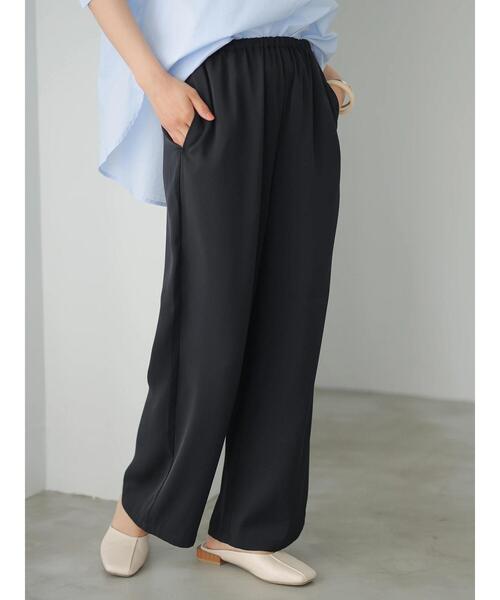 AMERICAN HOLIC（アメリカンホリック）の「ドロストとろみワイドパンツ　＊（その他パンツ・レディース・アイボリー/モカ/ラベンダー/その他14/ダークネイビー・M/L）」の17枚目の写真