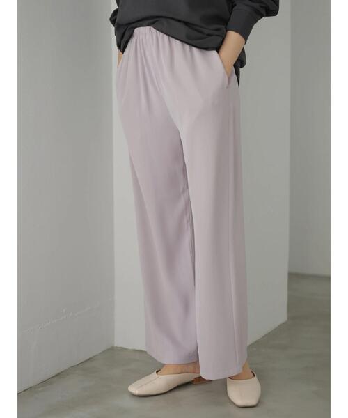 AMERICAN HOLIC（アメリカンホリック）の「ドロストとろみワイドパンツ　＊（その他パンツ・レディース・アイボリー/モカ/ラベンダー/その他14/ダークネイビー・M/L）」の18枚目の写真
