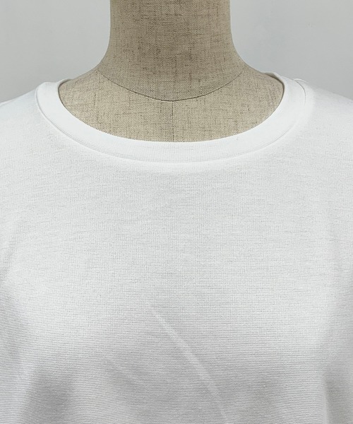 PICCIN(ピッチン)の「レース切替プリーツプルオーバー(Tシャツ/カットソー・レディース・ブラック/オフホワイト/ピンク・M/L)」の9枚目の写真