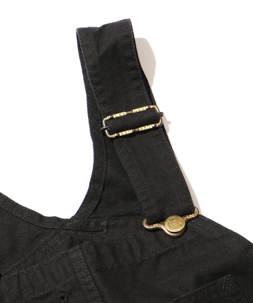 Lee（リー）の「Lee/リー DUNGAREES OVERALLS オーバーオール ユニセックス サロペット（サロペット/オーバーオール・メンズ・ブラック/ブラウン/ブルー/アイボリー/ブルー系その他/ブルー系その他2/ストライプ・S/M/L/XL/XS）」の10枚目の写真