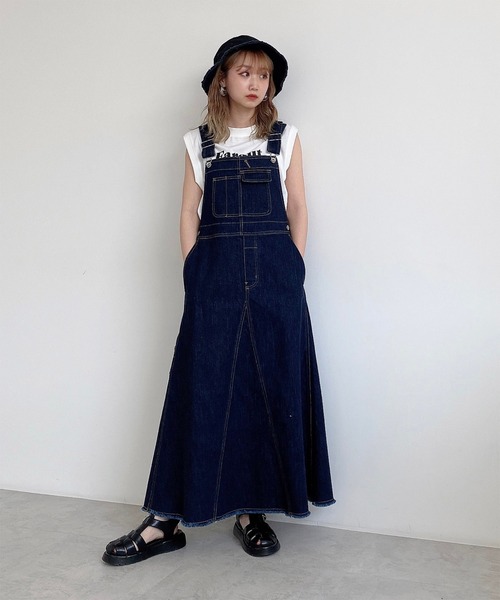 ワークジャンパースカート（ジャンパースカート）｜FREE'S MART