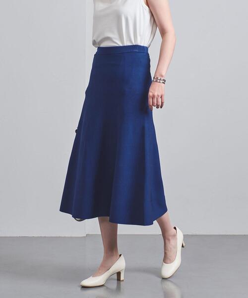 UNITED ARROWS（ユナイテッドアローズ）の「UBCMD RY/N フィット＆フレア スカート†（スカート・レディース・ライトグレー/ブラック/ロイヤルブルー・38/36）」の16枚目の写真