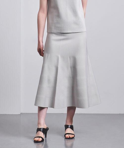 UNITED ARROWS（ユナイテッドアローズ）の「UBCMD RY/N フィット＆フレア スカート†（スカート・レディース・ライトグレー/ブラック/ロイヤルブルー・38/36）」の20枚目の写真