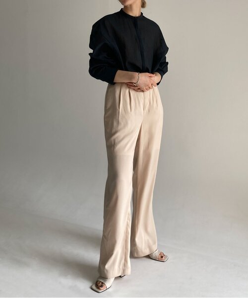 ENOF（イナフ）の「SATIN PANTS（その他パンツ・レディース・ブラック/ピンク/オフホワイト・マルチサイズ）」の21枚目の写真