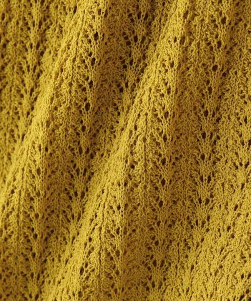 N.（N. Natural Beauty Basic）（エヌエヌナチュラルビューティーベーシック）の「透かし柄シアーニットカーディガン（カーディガン/ボレロ・レディース・グレー/ホワイト/イエロー/ホワイト系その他・MEDIUM）」の22枚目の写真