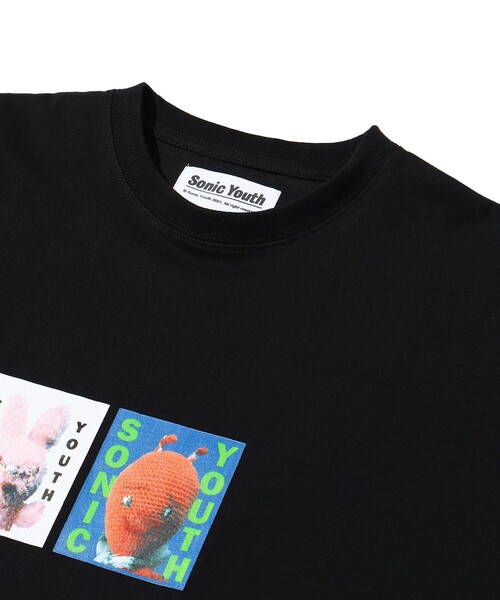 sonic youth（ソニックユース）の「別注 SONIC YOUTH TEE2「Dirty」/ソニックユース Tシャツ ダーティ2（Tシャツ/カットソー・メンズ・ホワイト/ブラック・MEDIUM/LARGE）」の4枚目の写真