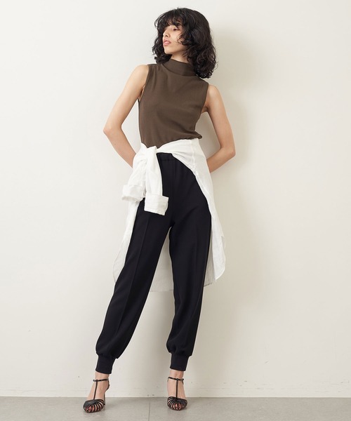 Whim Gazette（ウィムガゼット）の「ランダムベアテレコノースリプルオーバー（Tシャツ/カットソー・レディース・ブラック/サンドベージュ/カーキ・FREE）」の7枚目の写真