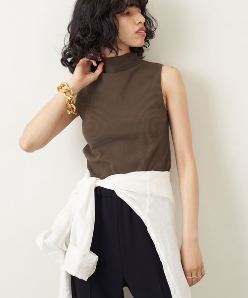 Whim Gazette（ウィムガゼット）の「ランダムベアテレコノースリプルオーバー（Tシャツ/カットソー・レディース・ブラック/サンドベージュ/カーキ・FREE）」の13枚目の写真