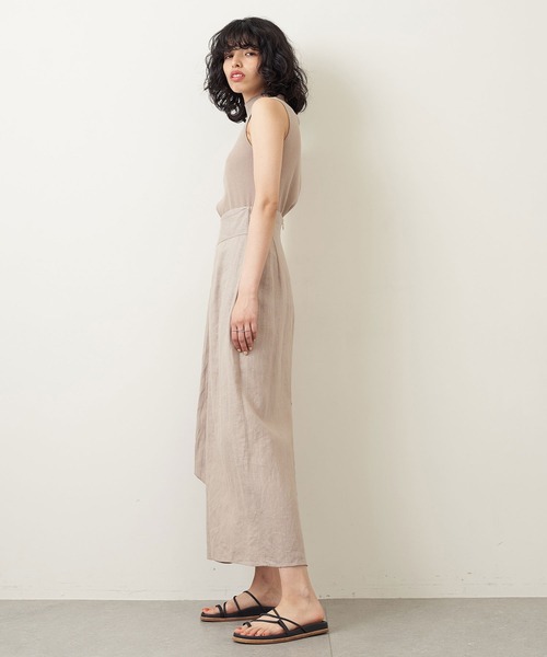 Whim Gazette（ウィムガゼット）の「ランダムベアテレコノースリプルオーバー（Tシャツ/カットソー・レディース・ブラック/サンドベージュ/カーキ・FREE）」の22枚目の写真