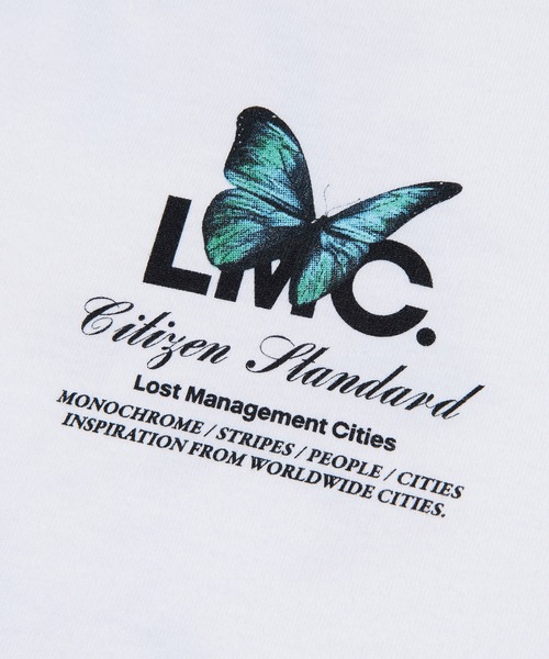LMCの「【LMC】FLOWER GARDEN TEE / エルエムシー フラワー ガーデン グラフィック Tシャツ(Tシャツ/カットソー・メンズ・ホワイト/ブラック/ブラウン/コーラルピンク/ブルーグリーン・SMALL/MEDIUM/LARGE/X-LARGE)」の14枚目の写真