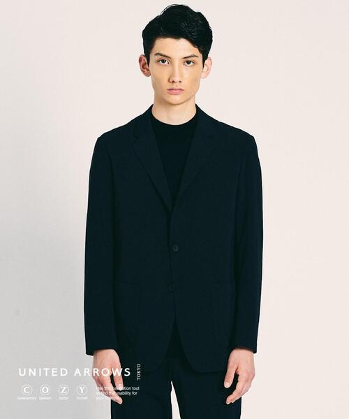 UNITED ARROWS（ユナイテッドアローズ）の「＜UNITED ARROWS "COZY"＞ ファンクション ライトポリエステル タフタ 2B ジャケット（テーラードジャケット・メンズ・ベージュ/ネイビー/グレー・SMALL/MEDIUM/LARGE/X-LARGE）」の3枚目の写真