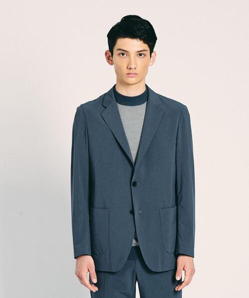 UNITED ARROWS（ユナイテッドアローズ）の「＜UNITED ARROWS "COZY"＞ ファンクション ライトポリエステル タフタ 2B ジャケット（テーラードジャケット・メンズ・ベージュ/ネイビー/グレー・SMALL/MEDIUM/LARGE/X-LARGE）」の9枚目の写真