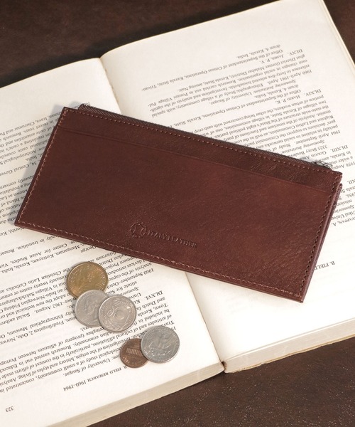ikka（イッカ）の「ITALY　レザースリムウォレット（財布・メンズ・ブラック/ダークブラウン/ネイビー/ブラウン・FREE）」の3枚目の写真