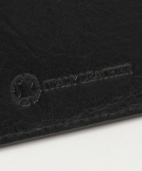 ikka（イッカ）の「ITALY　レザースリムウォレット（財布・メンズ・ブラック/ダークブラウン/ネイビー/ブラウン・FREE）」の11枚目の写真