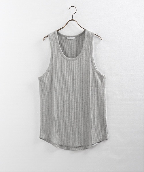 JOURNAL STANDARD（ジャーナルスタンダード）の「16S T/C サーマル タンクトップ（タンクトップ・メンズ・グレー/ブラック系その他/ホワイト/ホワイト系その他・MEDIUM/SMALL/LARGE/X-LARGE）」の4枚目の写真