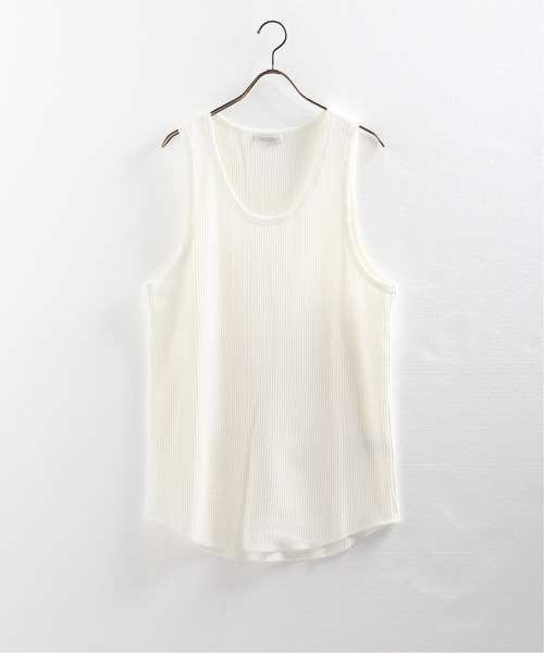 JOURNAL STANDARD（ジャーナルスタンダード）の「16S T/C サーマル タンクトップ（タンクトップ・メンズ・グレー/ブラック系その他/ホワイト/ホワイト系その他・MEDIUM/SMALL/LARGE/X-LARGE）」の2枚目の写真