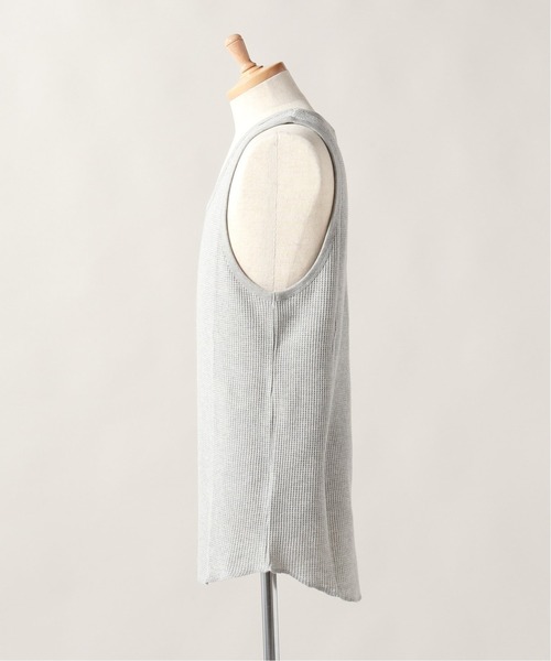 JOURNAL STANDARD（ジャーナルスタンダード）の「16S T/C サーマル タンクトップ（タンクトップ・メンズ・グレー/ブラック系その他/ホワイト/ホワイト系その他・MEDIUM/SMALL/LARGE/X-LARGE）」の6枚目の写真