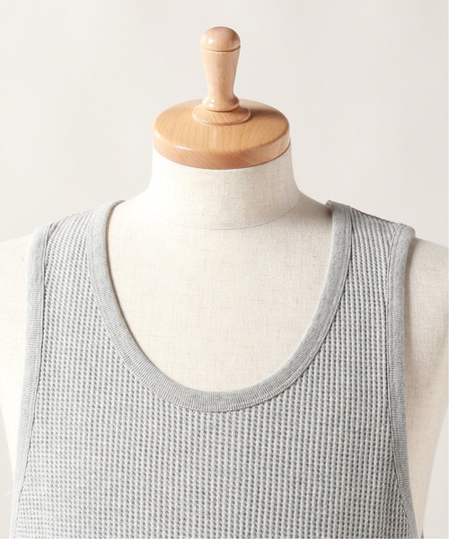 JOURNAL STANDARD（ジャーナルスタンダード）の「16S T/C サーマル タンクトップ（タンクトップ・メンズ・グレー/ブラック系その他/ホワイト/ホワイト系その他・MEDIUM/SMALL/LARGE/X-LARGE）」の12枚目の写真