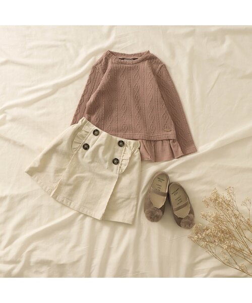 apres les cours(アプレレクール)の「/スカラップぽんぽんパンプス(パンプス・キッズ・ピンク/ブラック/ブラウン・17/18/14/13/15 /20/16/19)」の13枚目の写真