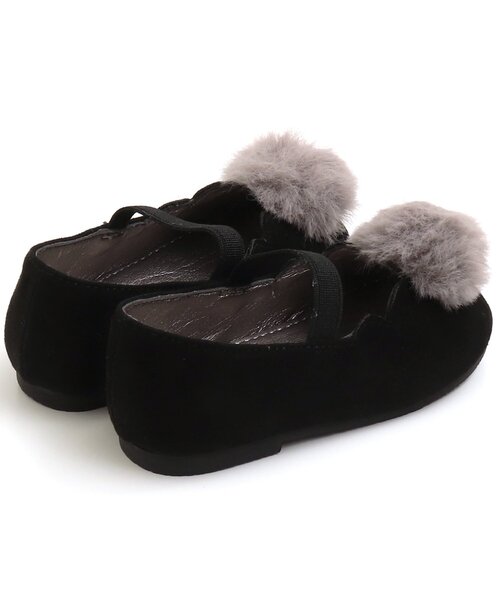 apres les cours(アプレレクール)の「/スカラップぽんぽんパンプス(パンプス・キッズ・ピンク/ブラック/ブラウン・17/18/14/13/15 /20/16/19)」の10枚目の写真