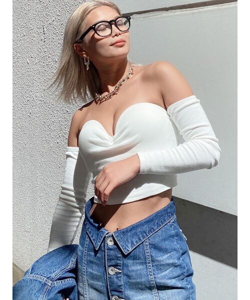 最終値下げGYDA2点セット　リブベアロンT GYDA（ジェイダ）の「リブベアロンT（Tシャツ/カットソー）」 - WEAR