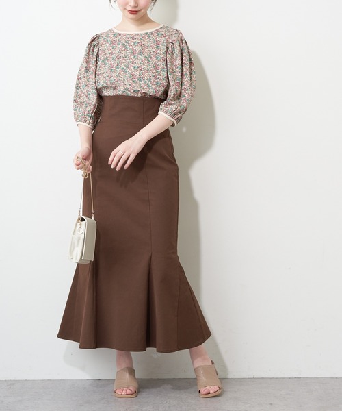 natural couture(ナチュラルクチュール)の「パイピングデザインアソート柄ブラウス(シャツ/ブラウス・レディース・その他1/その他2/その他3/その他4・FREE)」の21枚目の写真