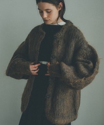 CLANE | 【CLANE(クラネ)】COLOR MOHAIR SHAGGY CARDIGAN/カラーモヘアシャギカーディガン/11106-1092(カーディガン/ボレロ)