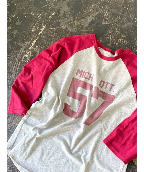 Ungrid（アングリッド）の「ナンバリング七分袖Tee（Tシャツ/カットソー・レディース・アイボリー/グレー/チャコールグレー・FREE）」の15枚目の写真