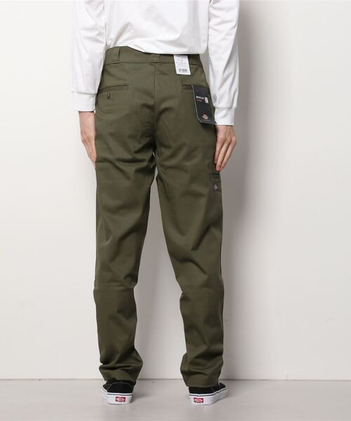 Dickies(ディッキーズ)の「コットンツイル ダブルニーパンツ(チノパンツ・メンズ・グリーン系その他2/サンドベージュ/ブラック系/ダークネイビー・28inch/36inch/34inch/32inch/30inch)」の6枚目の写真