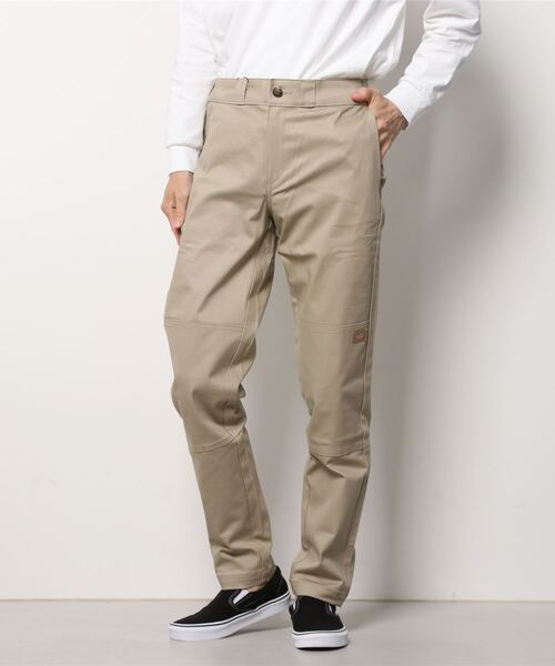 Dickies(ディッキーズ)の「コットンツイル ダブルニーパンツ(チノパンツ・メンズ・グリーン系その他2/サンドベージュ/ブラック系/ダークネイビー・28inch/36inch/34inch/32inch/30inch)」の8枚目の写真