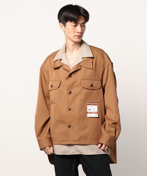 Maison MIHARA YASUHIRO メゾンミハラヤスヒロ ワークシャツ メゾン ミハラヤスヒロ Maison MIHARA YASUHIRO Bowling S/S Shirt