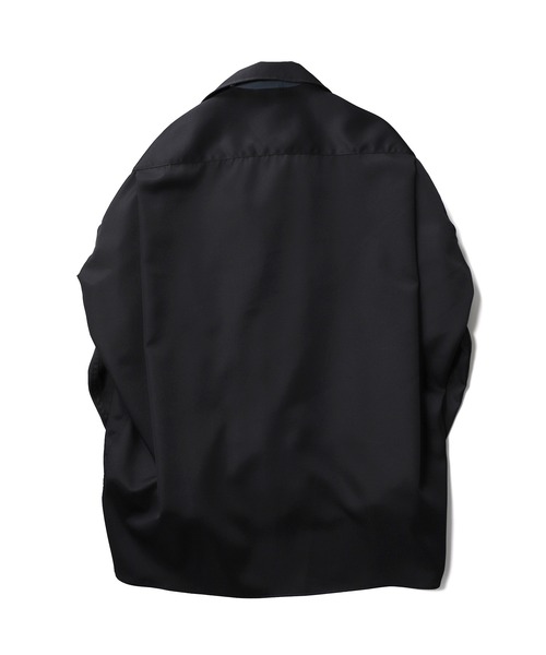 メゾン ミハラヤスヒロ ダブルレイヤード ワークシャツ ジャケット 44 Maison MIHARA YASUHIRO（メゾンミハラヤスヒロ）の「【Maison MIHARA