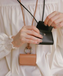 EFOLE | フェイクレザー　ネックレス　エアポッズ　ポーチ(ポーチ)