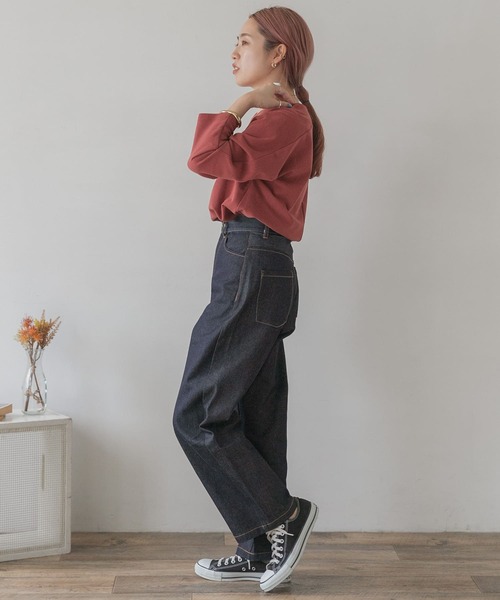 ITEMS URBANRESEARCH(アイテムズ アーバンリサーチ)の「カットミラノプルオーバー(Tシャツ/カットソー・レディース・キャメル/モカ/ピンク/ブラック/オフホワイト・FREE)」の10枚目の写真
