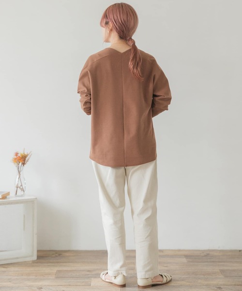 ITEMS URBANRESEARCH(アイテムズ アーバンリサーチ)の「カットミラノプルオーバー(Tシャツ/カットソー・レディース・キャメル/モカ/ピンク/ブラック/オフホワイト・FREE)」の20枚目の写真