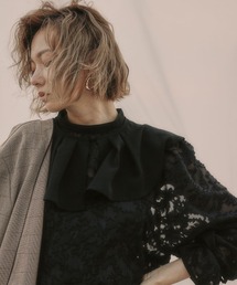 Bab | 【WEB限定】ビッグカラーシアーブラウス(シャツ/ブラウス)