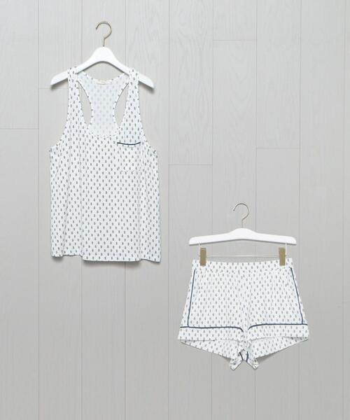 eberjey(エバージェイ)の「<eberjey>TRUS GISELE PRINTED TANK SET SUMMER BATIK/ルームウェア(ルームウェア/パジャマ・レディース・オフホワイト・SMALL)」の1枚目の写真