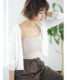 カップ付テレコキャミソール