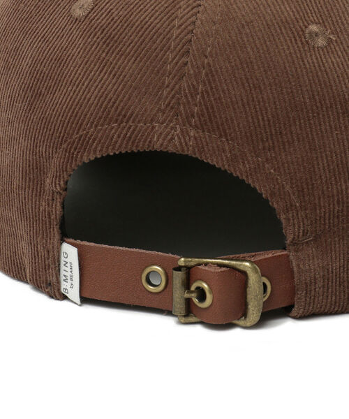 B:MING by BEAMS（ビーミングバイビームス）の「B:MING by BEAMS / コーデュロイ ワッペンキャップ（キャップ・メンズ・ブラウン/グリーン/ブラック・ONE SIZE）」の5枚目の写真