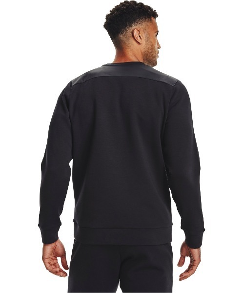 UNDER ARMOUR(アンダーアーマー)の「UAサミット ニット クルー(トレーニング/メンズ)(スウェット・メンズ・ブラック/チャコールグレー/スモークピンク・XL/M/XXL/L/3XL/S)」の9枚目の写真