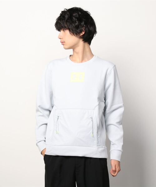 UNDER ARMOUR(アンダーアーマー)の「UAサミット ニット クルー(トレーニング/メンズ)(スウェット・メンズ・ブラック/チャコールグレー/スモークピンク・XL/M/XXL/L/3XL/S)」の6枚目の写真