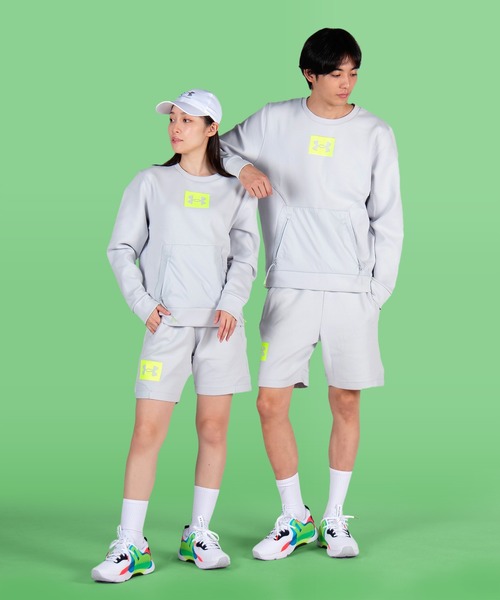 UNDER ARMOUR(アンダーアーマー)の「UAサミット ニット クルー(トレーニング/メンズ)(スウェット・メンズ・ブラック/チャコールグレー/スモークピンク・XL/M/XXL/L/3XL/S)」の11枚目の写真