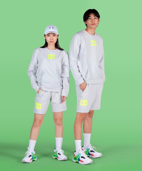 UNDER ARMOUR(アンダーアーマー)の「UAサミット ニット クルー(トレーニング/メンズ)(スウェット・メンズ・ブラック/チャコールグレー/スモークピンク・XL/M/XXL/L/3XL/S)」の12枚目の写真