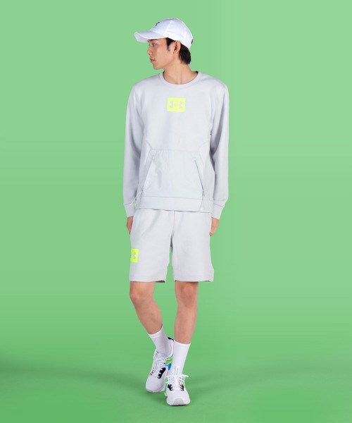 UNDER ARMOUR(アンダーアーマー)の「UAサミット ニット クルー(トレーニング/メンズ)(スウェット・メンズ・ブラック/チャコールグレー/スモークピンク・XL/M/XXL/L/3XL/S)」の13枚目の写真