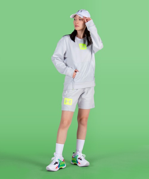 UNDER ARMOUR(アンダーアーマー)の「UAサミット ニット クルー(トレーニング/メンズ)(スウェット・メンズ・ブラック/チャコールグレー/スモークピンク・XL/M/XXL/L/3XL/S)」の14枚目の写真