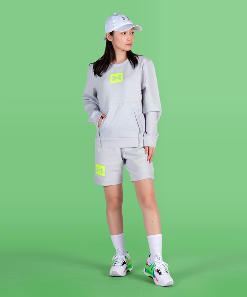 UNDER ARMOUR(アンダーアーマー)の「UAサミット ニット クルー(トレーニング/メンズ)(スウェット・メンズ・ブラック/チャコールグレー/スモークピンク・XL/M/XXL/L/3XL/S)」の15枚目の写真